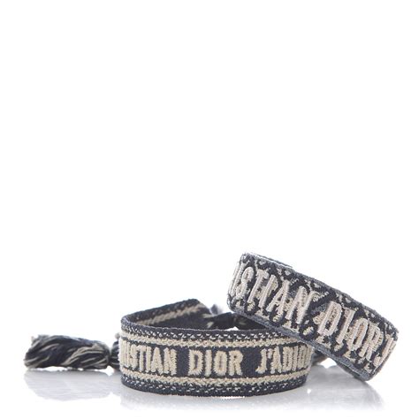 dior bracelet tissus|christian dior cotton friendship bracelet.